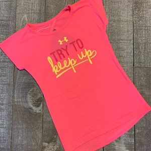 Under Armour Heat Gear Girls Shirt
